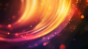 炫彩流动光影背景图