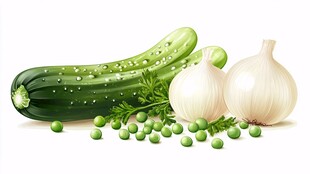 新鲜蔬菜组合