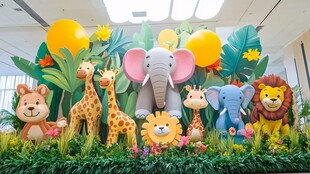 动物主题美陈装饰场景