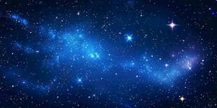 梦幻深邃星空背景图