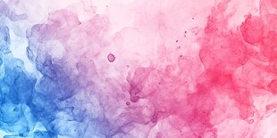 梦幻水彩晕染背景图