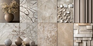 多样石材装饰素材展示