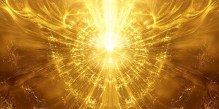 璀璨金光闪耀奇幻光芒