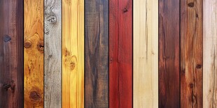 多彩木板纹理展示