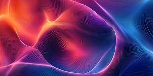 梦幻炫彩流体背景图案