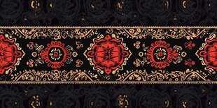 复古民族风精美花纹图案