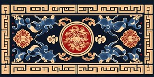 中式传统吉祥花纹图案