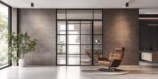 现代简约风客厅舒适一角