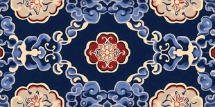 中式传统吉祥花纹图案