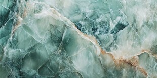 绿纹大理石纹理特写