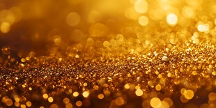 金色璀璨光斑梦幻背景图