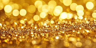 金色璀璨光斑梦幻背景图