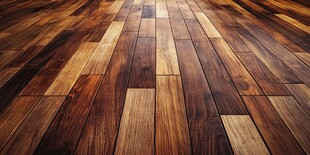 木质地板纹理精美展示