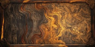 复古纹理木质装饰画框