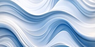 蓝白波浪纹理背景图