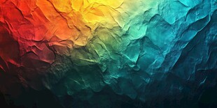 五彩褶皱纹理背景图