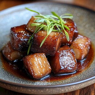 美味东坡肉 色泽诱人