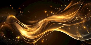 金色流光动感背景图