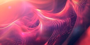 梦幻炫彩流动光影背景