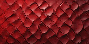 红色蛇皮纹理皮革材质