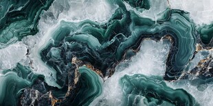 墨绿纹理大理石艺术图案
