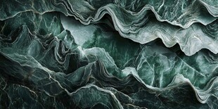 墨绿纹理大理石抽象图案