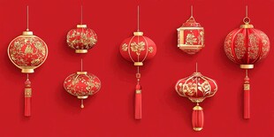 中式红灯笼 喜庆传统装饰