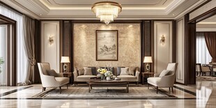 奢华大气欧式风格客厅空间