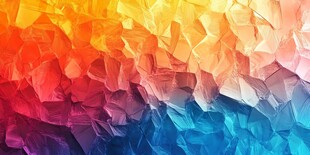 绚丽多彩几何渐变纹理背景