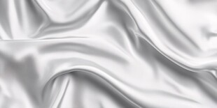 白色绸缎布料纹理特写