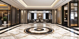 豪华大气的高端大厅空间