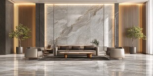 现代轻奢风客厅优雅空间