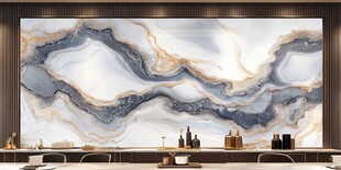 奢华大理石纹背景墙装饰