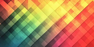 多彩几何拼接抽象背景图
