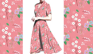 小碎花 