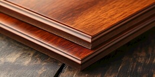 优质实木板材展示