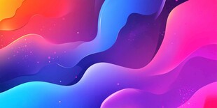 梦幻流体渐变抽象背景图