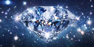 璀璨钻石闪耀星空