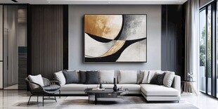 现代简约风客厅优雅空间