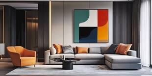 现代简约风客厅优雅景致