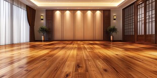 宽敞明亮的木质室内空间