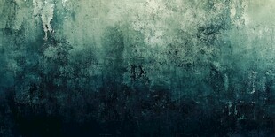 深绿斑驳墙面纹理背景图