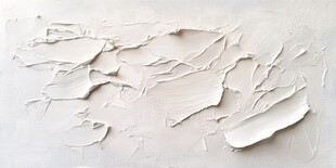 墙面剥落痕迹特写