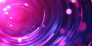 梦幻炫彩渐变光圈背景图