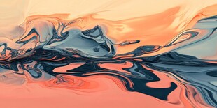 梦幻流体艺术抽象画面