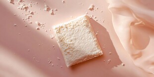 粉色系美味奶糖精致特写