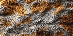 虎皮纹理毛绒面料