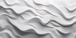 白色波浪纹理创意背景图