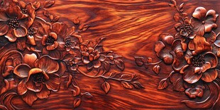 红木雕花 精致工艺之美