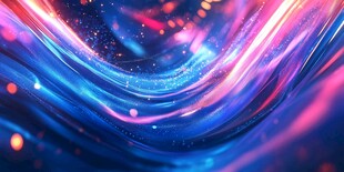 梦幻流光溢彩动感流体背景